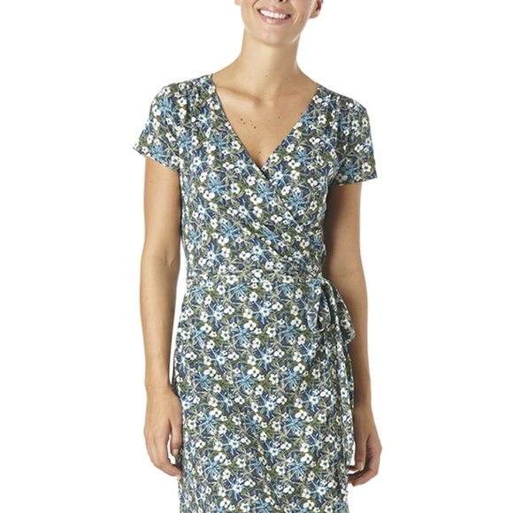 organic wrap dress